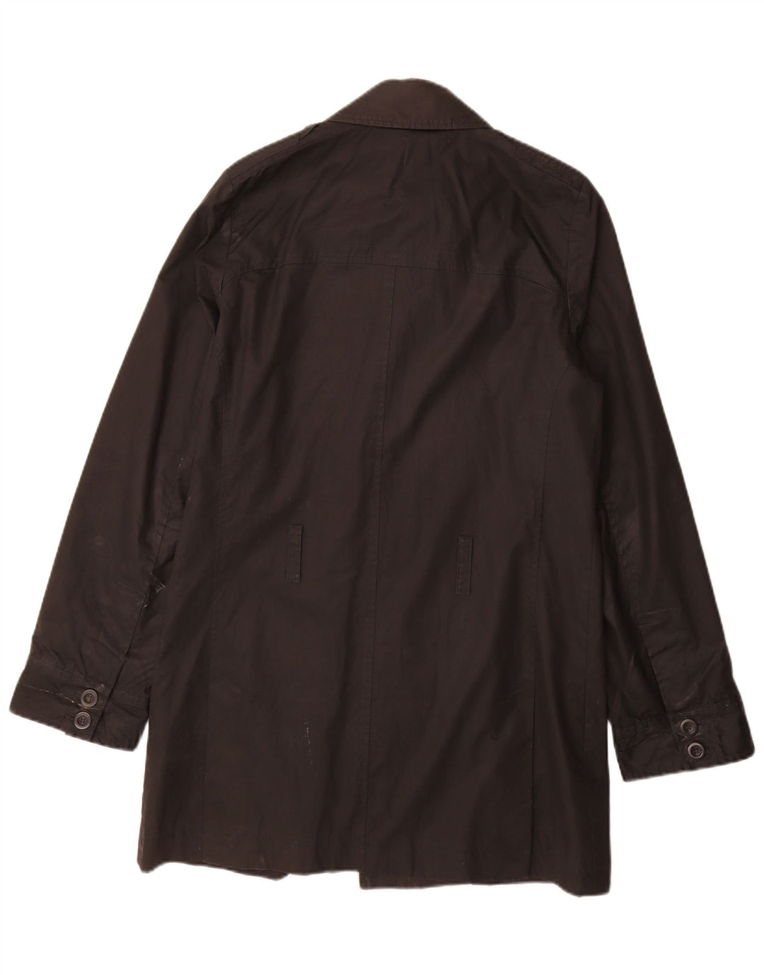 Abrigo REISS para hombre UK 36 Pequeño Algodón negro