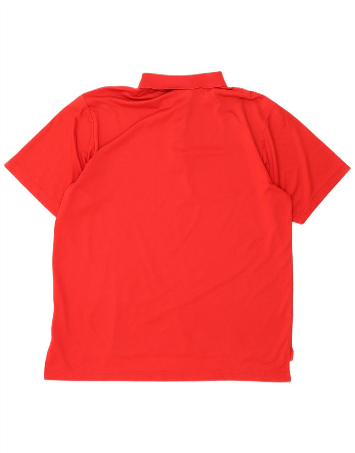 Polo Adidas Hombre XL Poliéster Rojo
