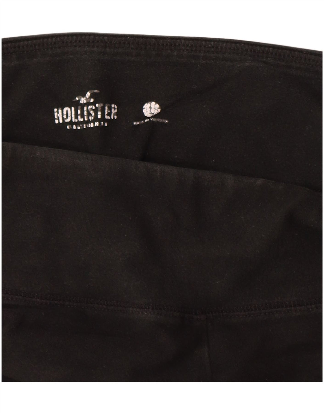 HOLLISTER Leggings gráficos para mujer Reino Unido 44 Grande Algodón negro