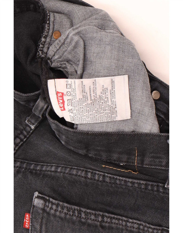 Levi's Vaqueros rectos 501 para hombre W34 L34 Algodón negro