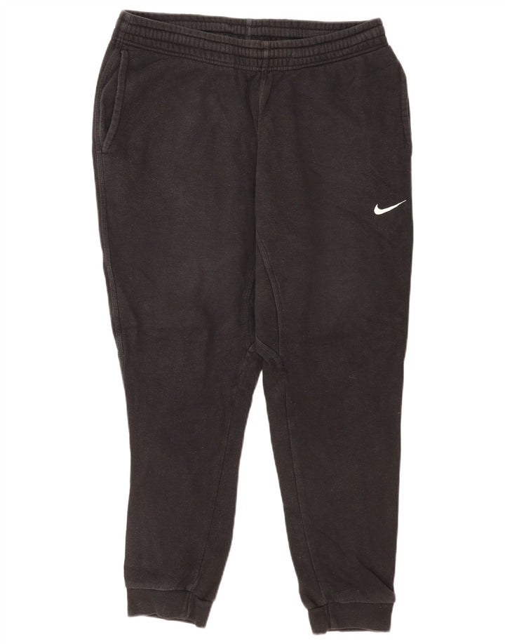 Nike - Pantalones de chándal para hombre, talla grande, color negro, algodón