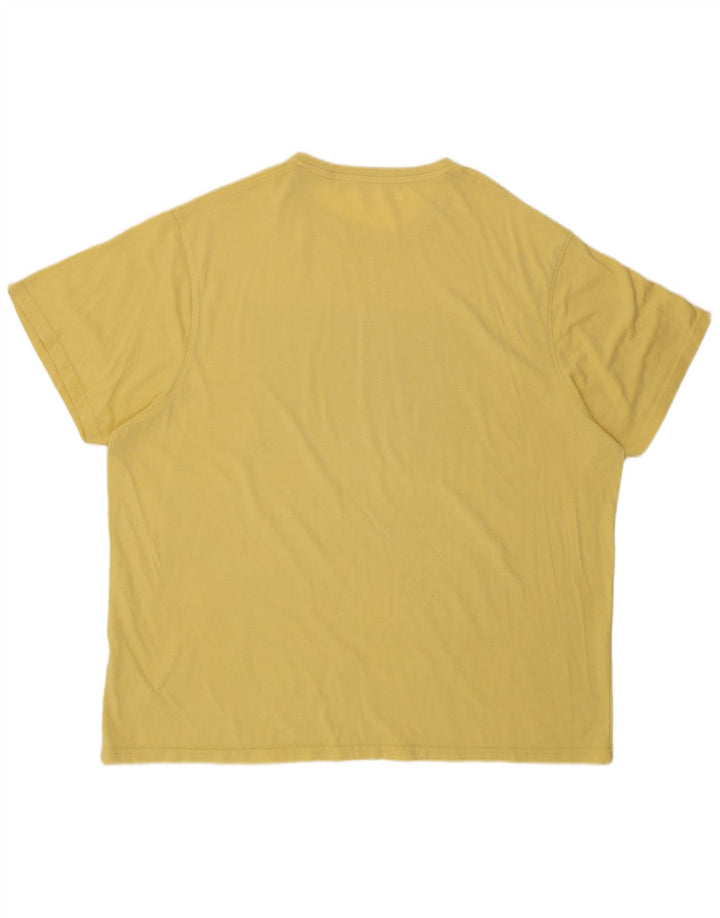 Mountain Warehouse Camiseta gráfica para hombre Top 3XL Algodón amarillo