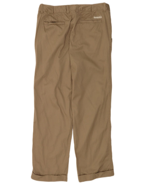 Sergio Tacchini Pantalón chino recto para hombre IT 50 Large W34 L30 Caqui