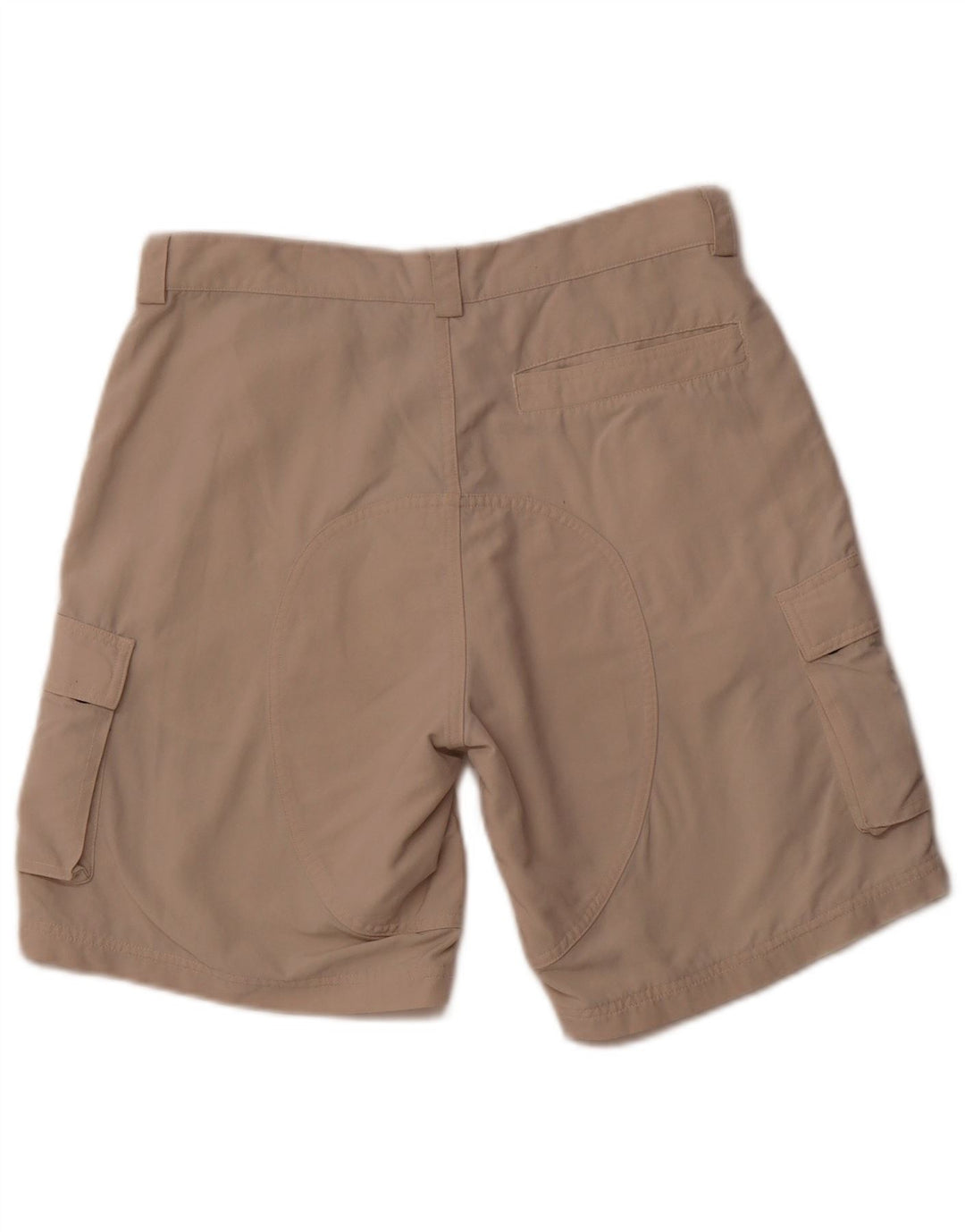 Adidas Hombre Cargo Shorts Small W29 Beige Poliamida
