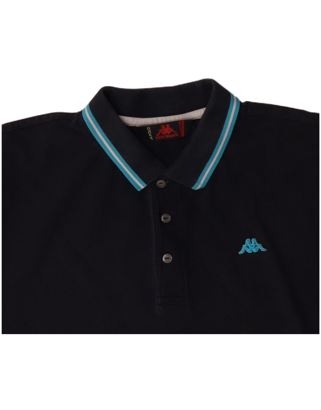 KAPPA Polo Hombre 2XL Azul Marino Algodón
