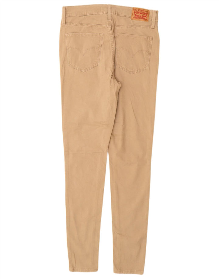 LEVI'S Pantalones Casuales Súper Ajustados De Cintura Alta 720 Para Mujer W27 L30 Beige