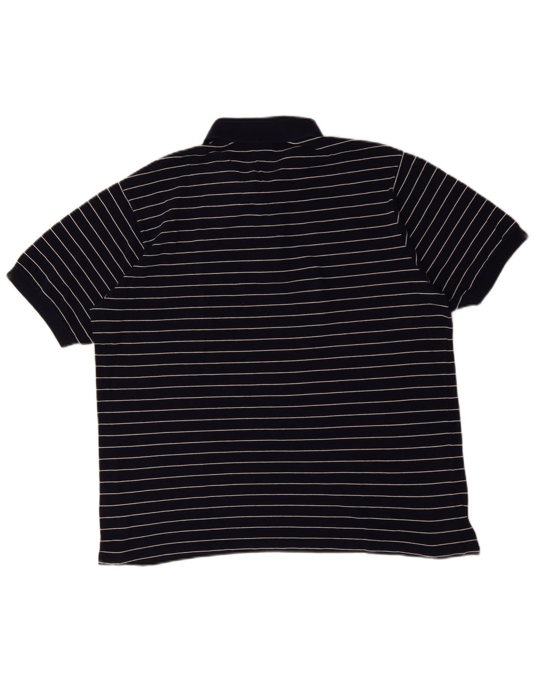 Polo Lacoste para hombre talla 7 2XL azul marino a rayas