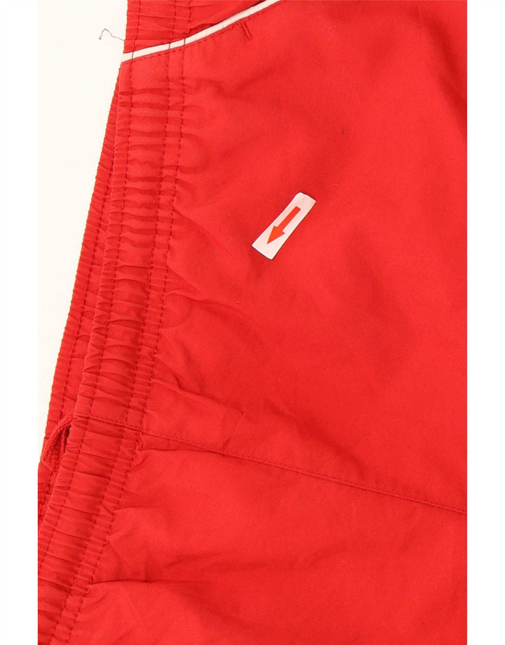 Nike - Pantalones cortos deportivos para hombre, talla grande, poliéster rojo