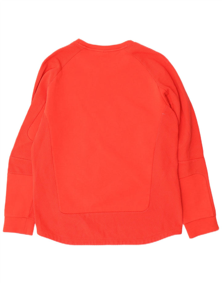 Puma - Camiseta de manga larga para hombre, talla grande, color rojo