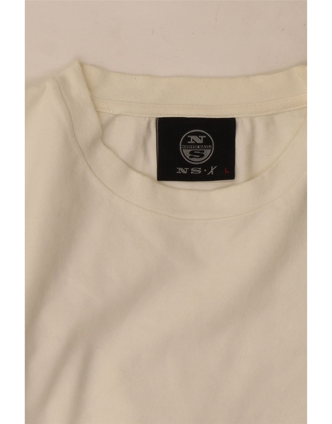 North Sails - Camiseta de manga larga para hombre, talla grande, color blanco
