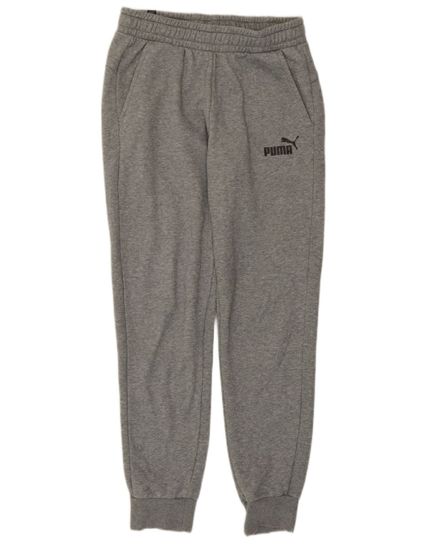 Pantalones De Chándal Puma Joggers De Algodón Moteado Gris Medio |