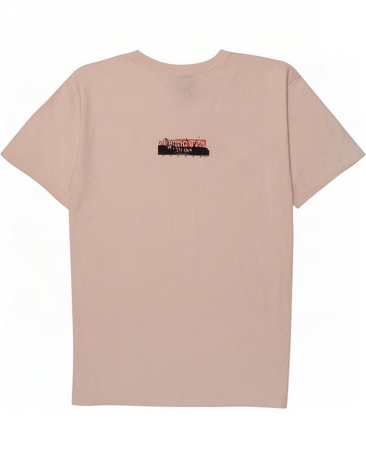 Ellesse - Camiseta gráfica para hombre, talla pequeña, algodón blanco