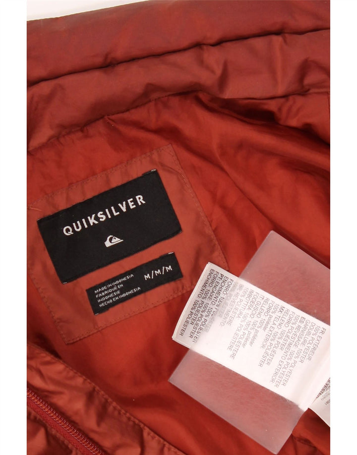 Quiksilver Chaqueta acolchada para hombre ES 38 Marrón medio Poliéster