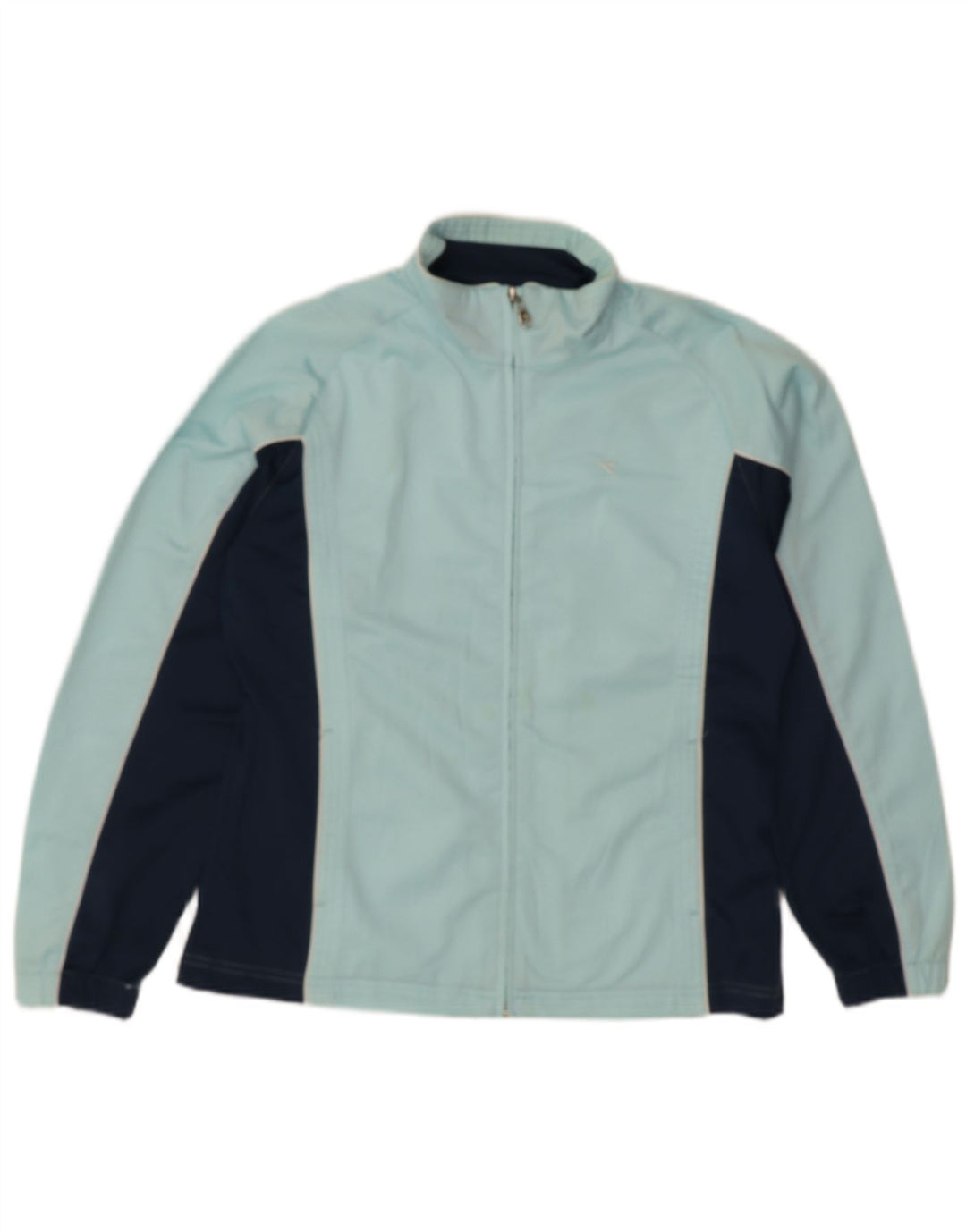 DIADORA Chaqueta de chándal extragrande para mujer, UK 8 Small, color azul
