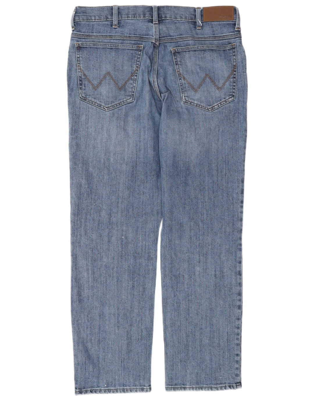Vaqueros Wrangler Hombre Rectos W35 L30 Algodón Azul
