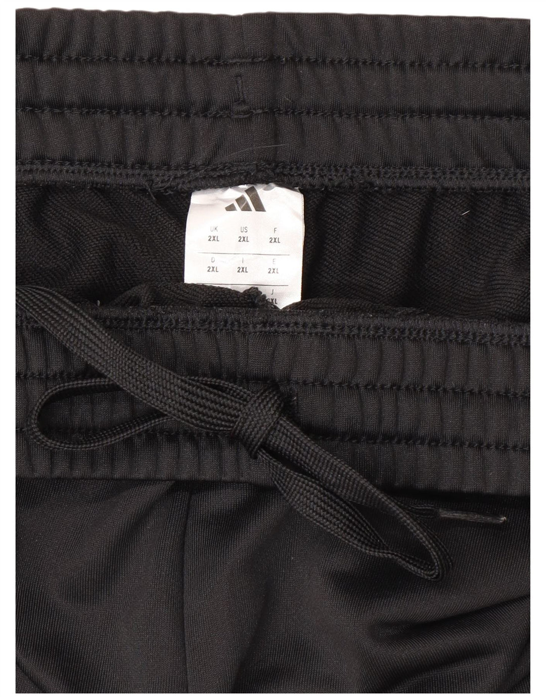 Adidas Pantalones de chándal para hombre Joggers 2XL Negro Poliéster