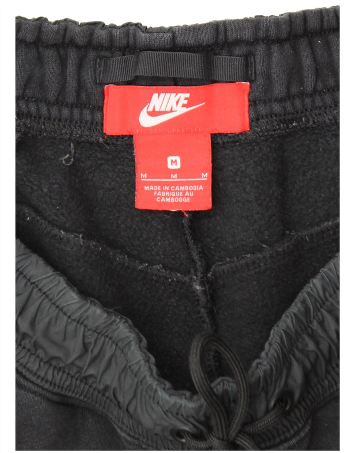 NIKE Hombre Pantalones de Chándal Joggers Medium Negro Algodón