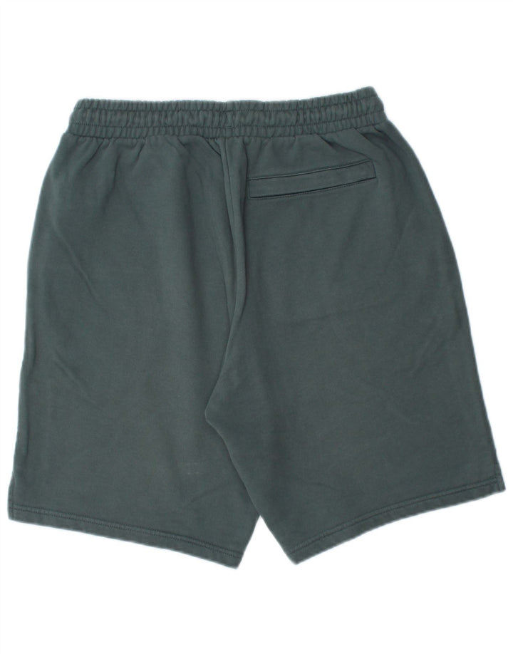 PUMA Pantalones cortos deportivos para hombre de algodón verde medio