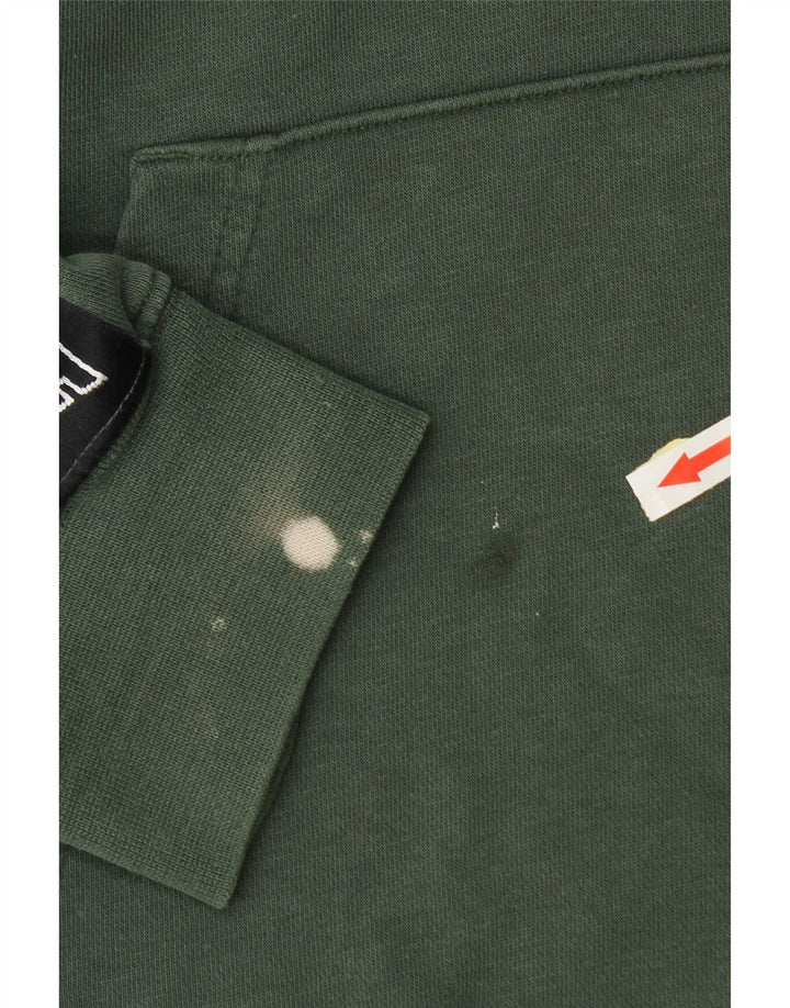 Nike Hombre Sudadera Con Capucha Gráfica Jersey De Algodón Verde Medio