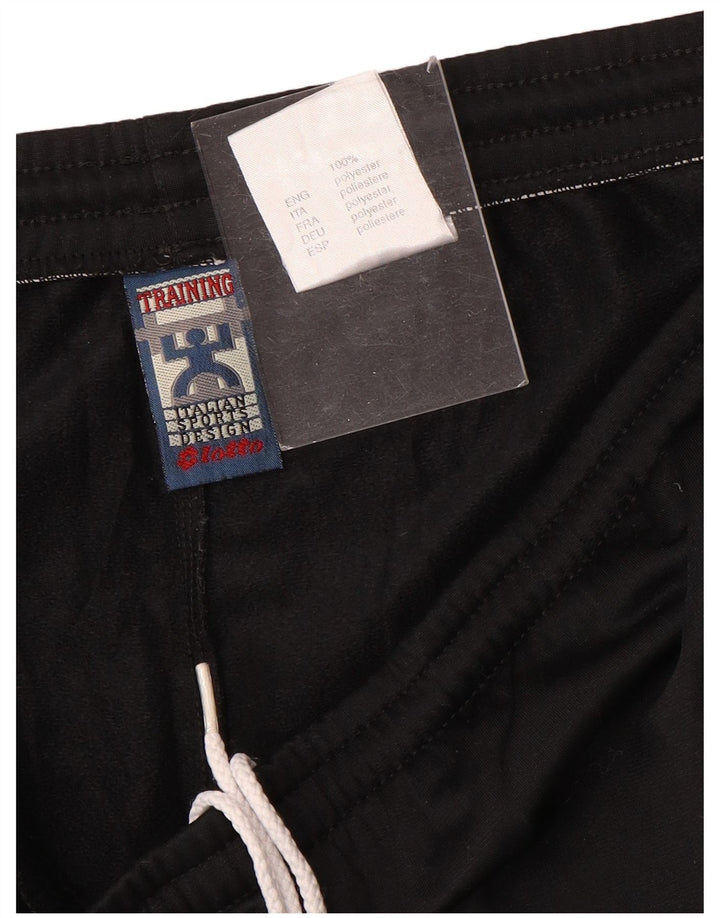 Lotto Pantalón Chándal Hombre UK 40/42 Large Poliéster Negro