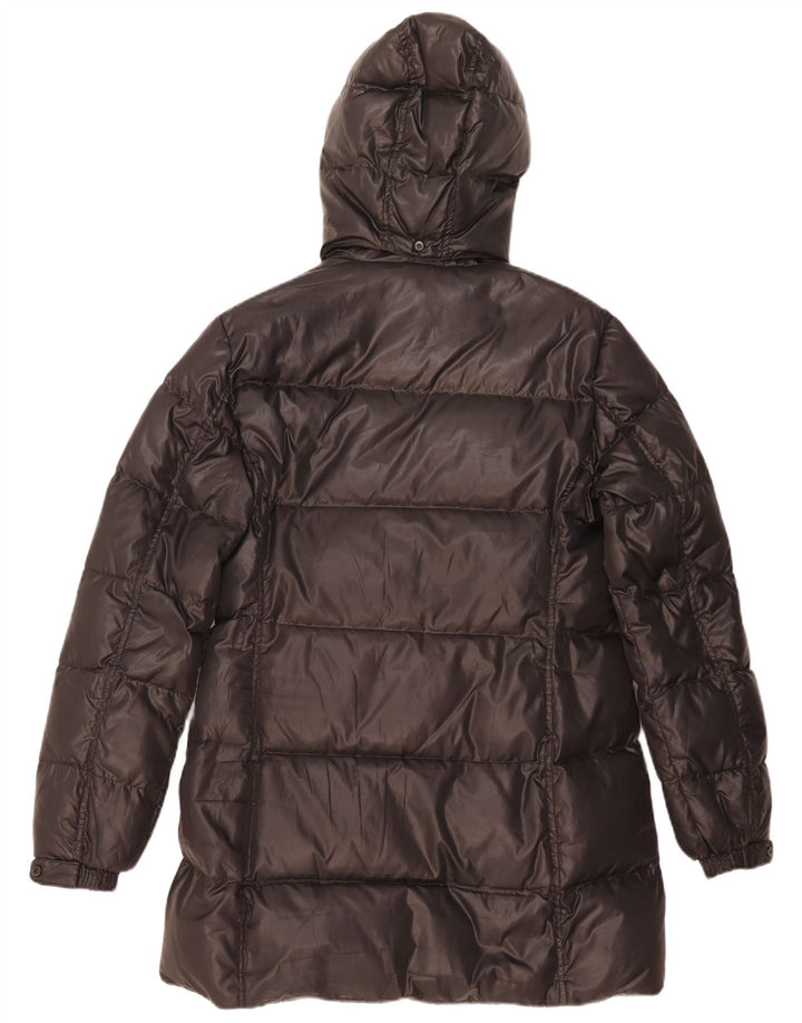 Champion Abrigo acolchado con capucha para mujer UK 40 XL Poliéster negro