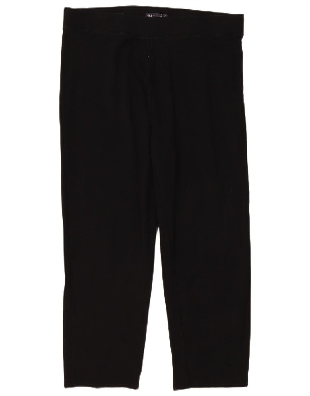 Marks & Spencer Pantalones de Chándal para Mujer UK 40 XL Algodón Negro