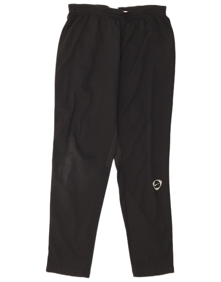 Nike - Pantalón de chándal para hombre, talla grande, poliéster negro