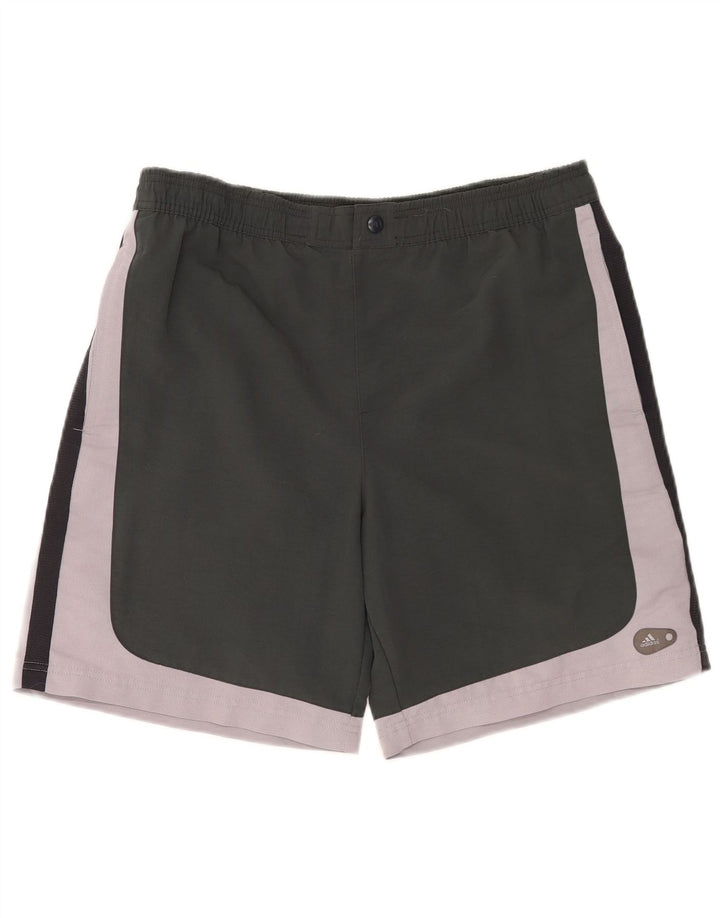 Bañador Adidas Hombre Gris Medio Colorblock Poliéster