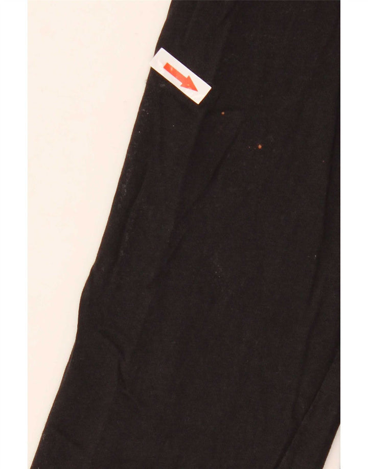 Timberland Hombre Slim Fit Top Manga Larga Grande Algodón Negro