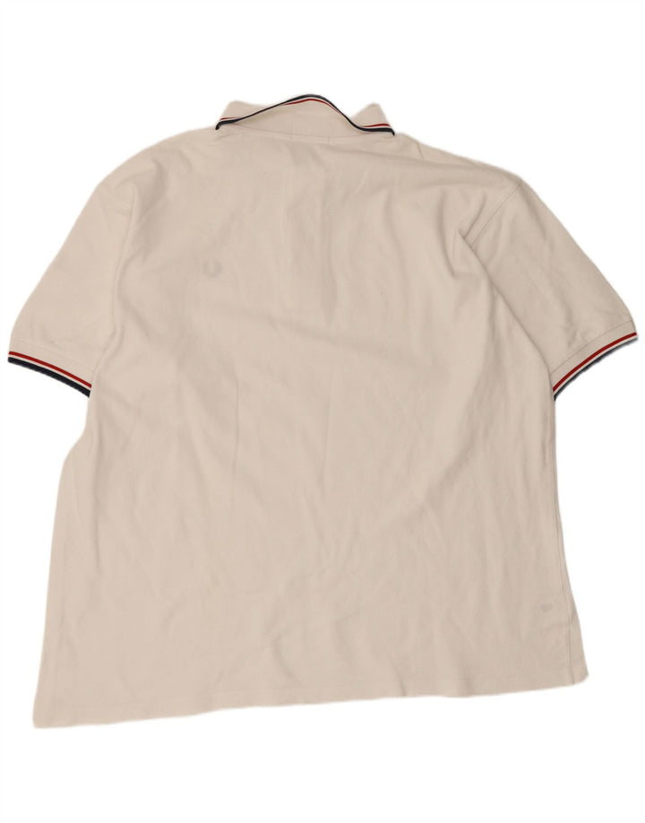 Fred Perry Polo Hombre XL Blanco Algodón
