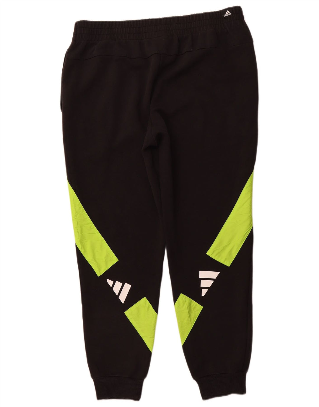 ADIDAS Pantalones de chándal para hombre Joggers XL Negro Colorblock Algodón