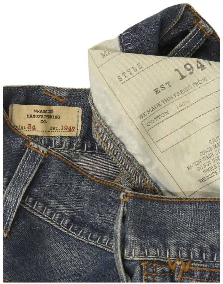 WRANGLER Vaqueros rectos para hombre W34 L34 Algodón azul