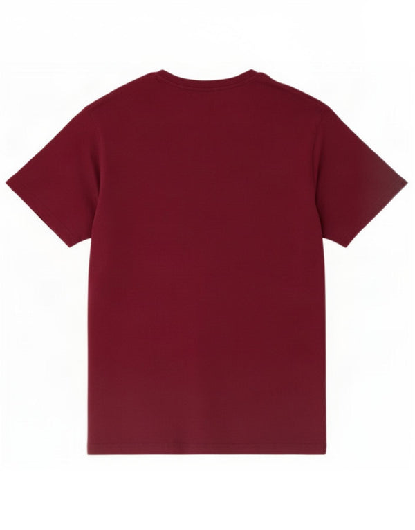 Weird Fish Camiseta gráfica para hombre Top XL Algodón burdeos