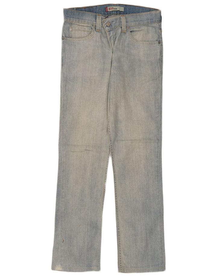 LEVI'S Mens 511 Slim Jeans W33 L32 Algodón Azul