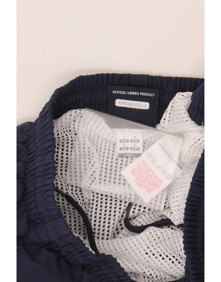 Pantalones cortos deportivos Umbro para hombre Small Azul marino Poliéster