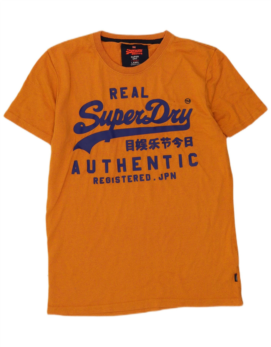 Superdry Camiseta Gráfica Para Hombre Top Small De Algodón Naranja