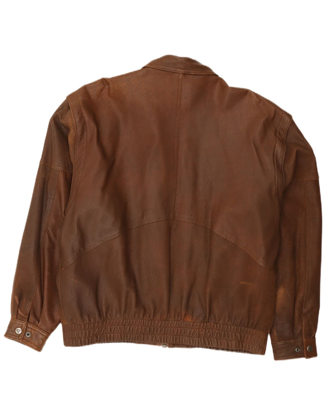 Herrford Chaqueta Bomber de Cuero para Hombre EU 54 2XL Cuero Marrón