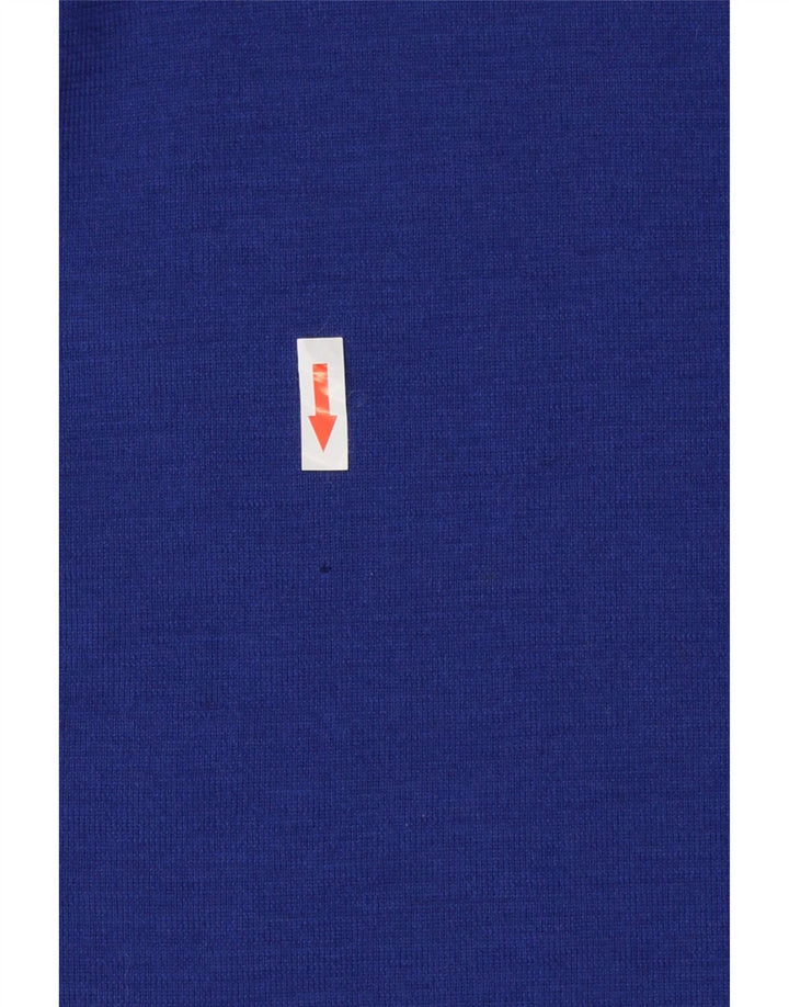 Vestido tipo jersey para mujer Cos UK 10 Small Blue Wool