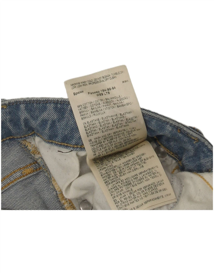 Vaqueros Lee Elly Slim W27 L31 Algodón Azul Mujer