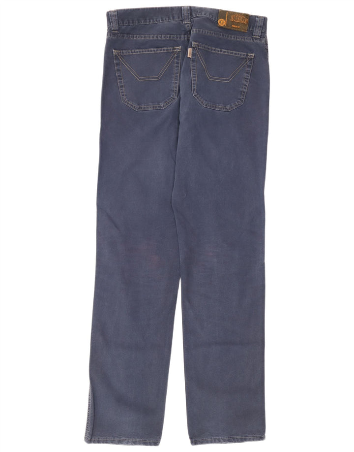 Vaqueros rectos para hombre Jeckerson W36 L33 Algodón azul