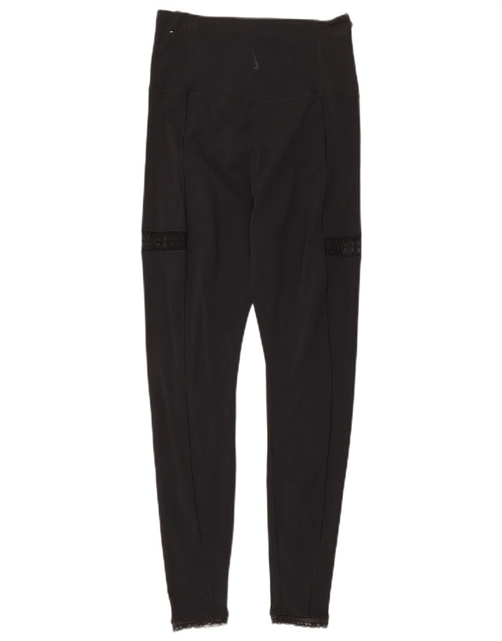 Nike Leggings Dri Fit para mujer UK 44 Medium Black Nylon