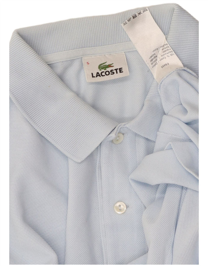 LACOSTE Polo para hombre talla 5 grande algodón azul