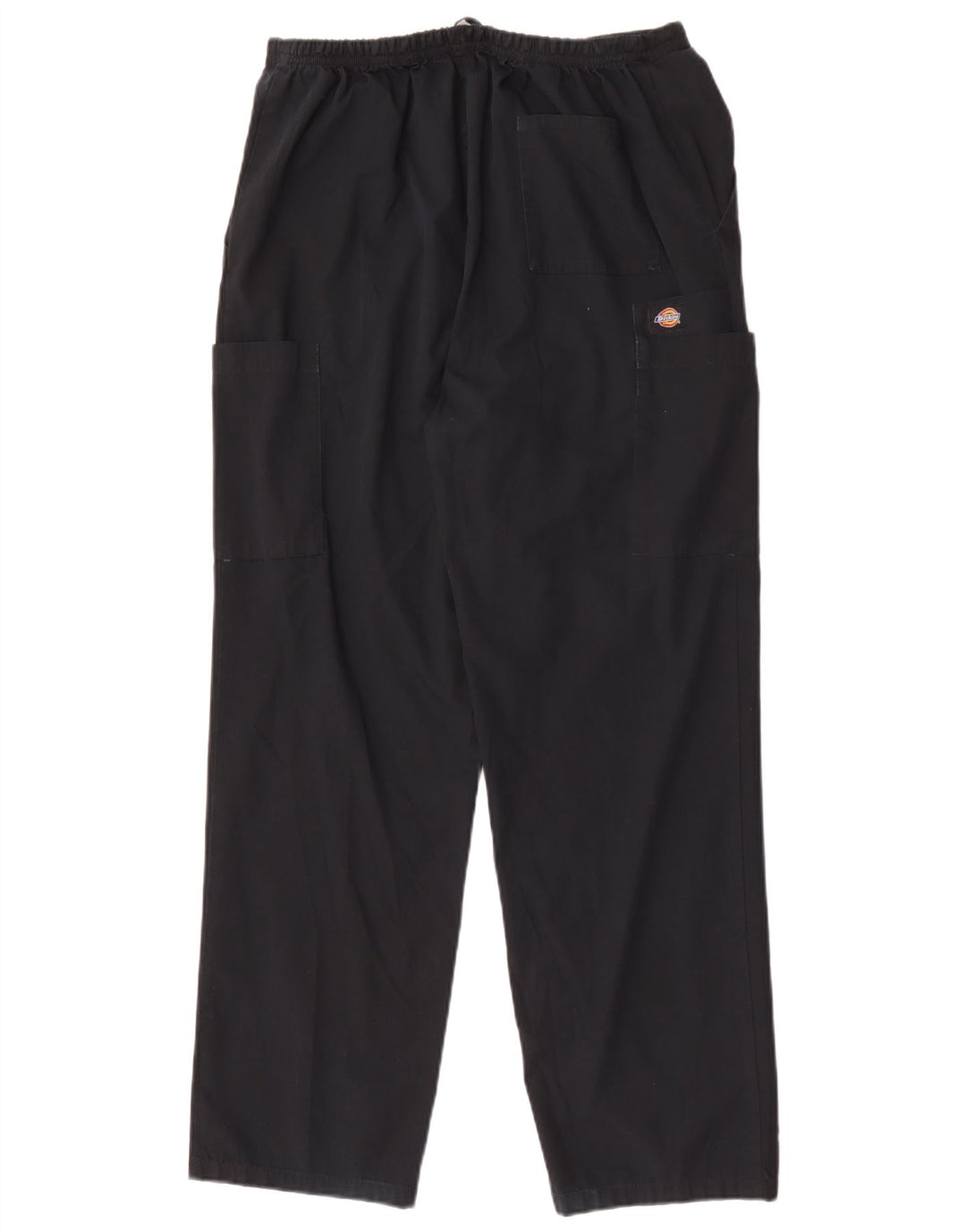Dickies Pantalones cargo rectos para hombre mediano W30 L30 poliéster negro