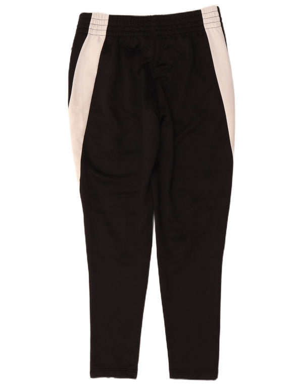 Adidas Pantalones de chándal para mujer UK 10 Small Black Colourblock Poliéster