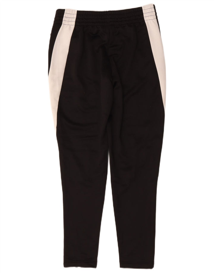 Adidas Pantalones de chándal para mujer UK 10 Small Black Colourblock Poliéster