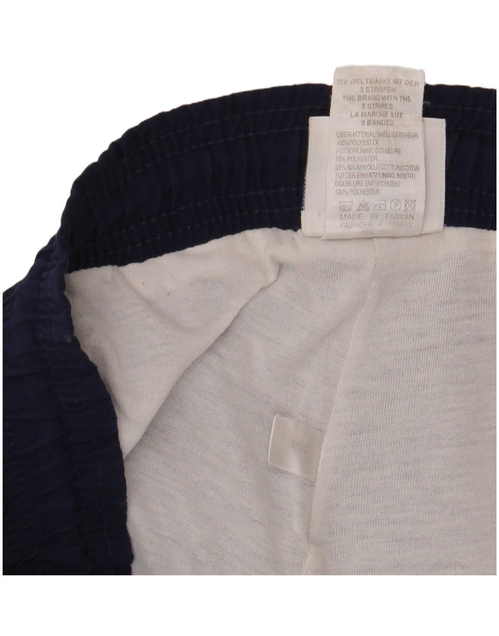 Adidas Hombre Pantalones De Chándal Joggers Grande Azul Marino Poliéster