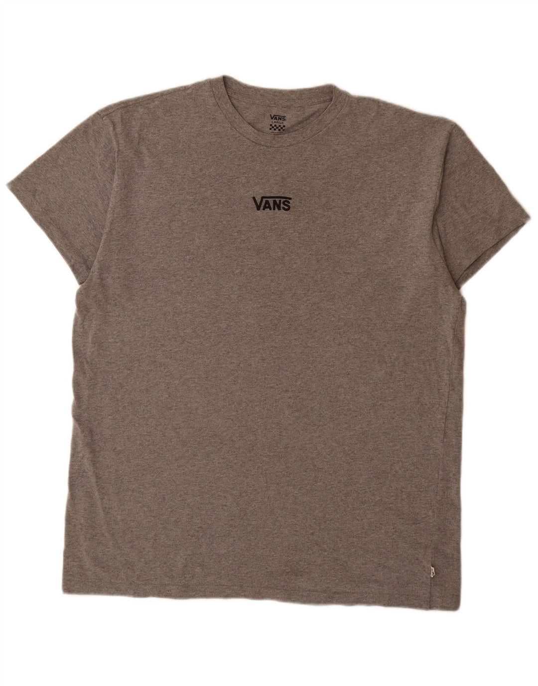 Camiseta Vans Hombre Top Large Gris Moteado