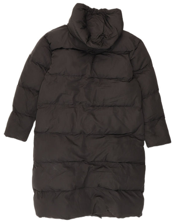 Superdry Abrigo acolchado extragrande para mujer UK 8 Small Poliéster negro