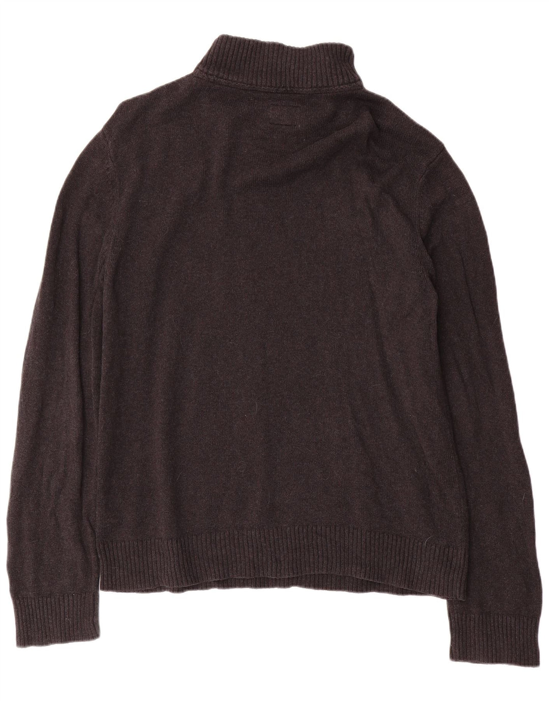 Jersey tipo jersey con cuello y cremallera para hombre de Fat Face Algodón gris grande