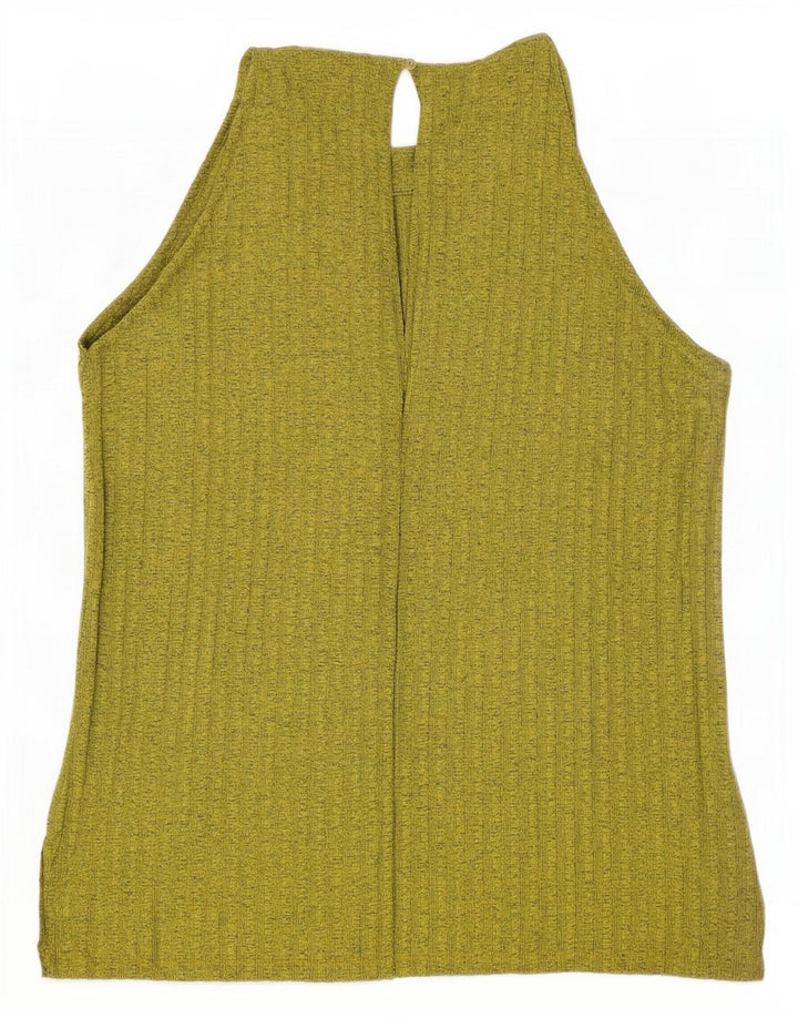Marks & Spencer Top Halter para Mujer UK 46 Grande Caqui